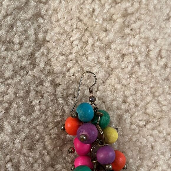 COLORFUL MULTICOLOR EARRINGS - Picture 3 of 5